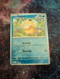 Pokemon TCG Reverse Holo Psyduck 54/165 - Image 1