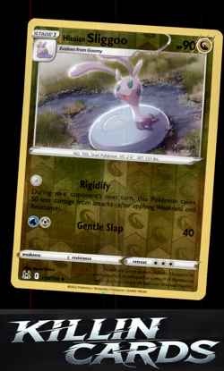 Reverse Holofoil Hisuian Sliggoo 133/196 Pokemon Uncommon SWSH11: Lost Origin Ca - Image 1