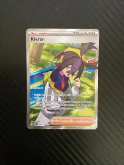 Kieran 206/167 Twilight Masquerade Ultra Rare Pokemon Near Mint - Image 1