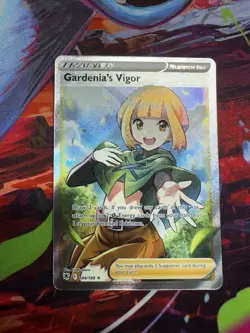 Pokemon TCG Gardenia's Vigor Full Art 184/189 Astral Radiance Holo - Image 1