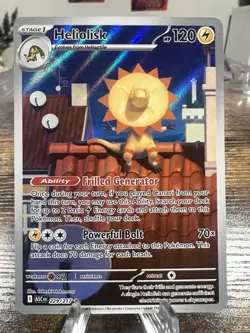 Heliolisk 229/217 Illustration Rare – Ascended Heroes – Pokemon TCG – NM - Image 1