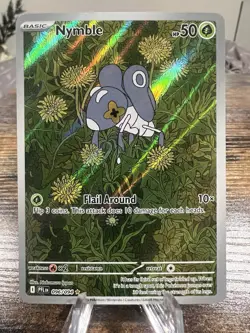 Pokemon TCG Nymble 096/094 Phantasmal Flames Near Mint - Image 1