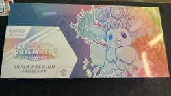 Pokemon Prismatic Evolutions Super Premium Collection Box SEALED SPC - Image 1