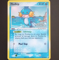 Nintendo Pokemon TCG Mudkip 57/100 Crystal Guardians Reverse Holo 50 HP English - Image 1