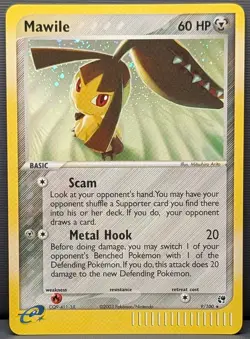 Pokemon TCG: Mawile - Sandstorm Holographic 9/100 - NM - Image 1