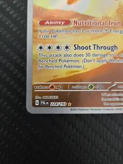 POKEMON Orthworm #224/193 Holo SV02: Paldea Evolved NM - Image 2