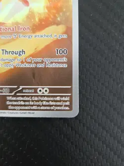 POKEMON Orthworm #224/193 Holo SV02: Paldea Evolved NM - Image 3