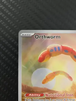 POKEMON Orthworm #224/193 Holo SV02: Paldea Evolved NM - Image 5