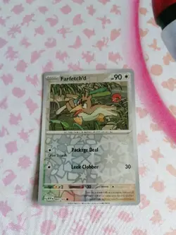 Pokemon Farfetch'd 083/165 Reverse Holo Englisch 151 Mew - Image 1