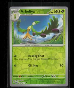 Arboliva 021/197 Obsidian Flames Uncommon Reverse Holo Near Mint - Image 1