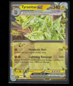 Tyranitar ex 066/197 Obsidian Flames Double Rare Holo Near Mint - Image 1