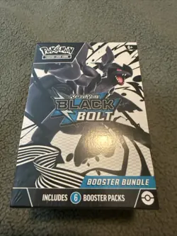 Pokemon TCG: Scarlet & Violet Black Bolt Booster Bundle - Factory Sealed. - Image 1
