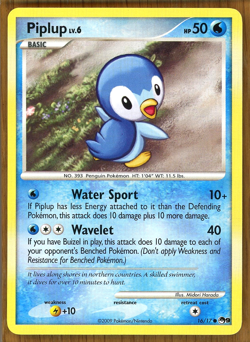 Piplup 16/17 ~ POP Series 9 ~ Near Mint!! - Image 1