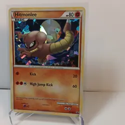 The Pokemon Company Hitmonlee HGSS25 HGSS Holo Promo 80 HP EN 2010 - Image 2