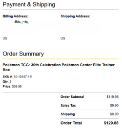 Pokemon Center 30th Anniversary ETB New Sealed SHIPS 9/16 PRESALE - Image 3