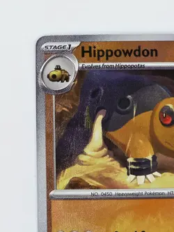 Hippowdon (Master Ball Pattern) 053/131 Pokemon TCG Prismatic Evolutions Holo NM - Image 3