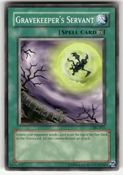 Gravekeeper's Servant SRL-031 Unlimited Spell Ruler NM Yu-Gi-Oh - Image 1