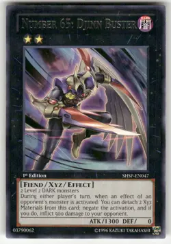 Number 65: Djinn Buster SHSP-EN047 1st Edition R Shadow Specters NM Yu-Gi-Oh - Image 1