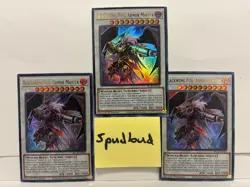 x3 Blackwing Full Armor Master Ultra Rare 3x BLCR-EN064 NM 1st Edition Yu-Gi-Oh! - Image 1