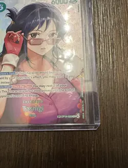 Tashigi OP14-029 SP The Time Of Battle One PIece English Card - Image 3