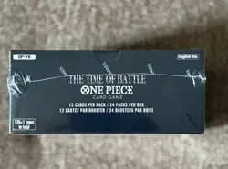One Piece OP-16 The Time of Battle Booster Box English Factory Sealed 24 Packs - Image 2