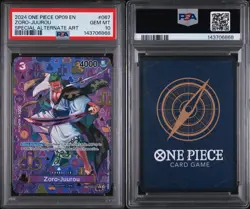 One Piece 2024 Zoro-Juurou OP09-067 Special Alt Art OP05-067 PSA 10 Inglese - Image 3