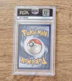 Pokemon TCG Slowpoke Fossil 1st Edition PSA 8 Near Mint WOTC Vintage Card TCG NM - Image 2