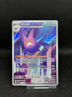 Pokemon Crobat 093/086 Rare Holo Chaos Rising - Image 1