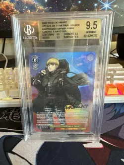 BGS 9.5 Weiss Schwarz Armin: Lending a Hand SSP Attack on Titan Final Season - Image 1
