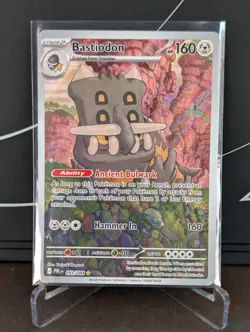 Pokemon TCG Bastiodon 093/084 Pitch Black Illustration Rare NM - Image 1