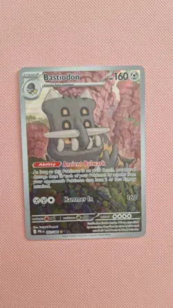 Pokemon TCG Bastiodon Illustration Rare 093/084 Pitch Black Mint *Early Release* - Image 1