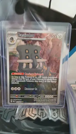 Bastiodon 093/084 Illustration Rare Holo English Pokemon TCG Pitch Black - Image 1