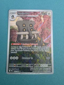 Pokemon TCG Bastiodon Illustration Rare 093/084 Pitch Black - Image 1