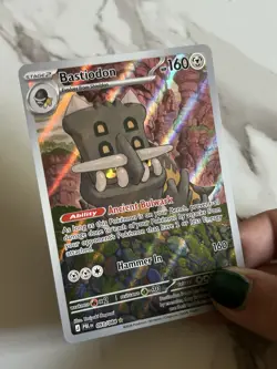 Bastiodon 093/084 Illustration Rare Holo English Pokemon TCG Pitch Black - Image 1