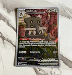 Bastiodon 093/084 Illustration Rare Holo English Pokemon TCG Pitch Black - Image 2
