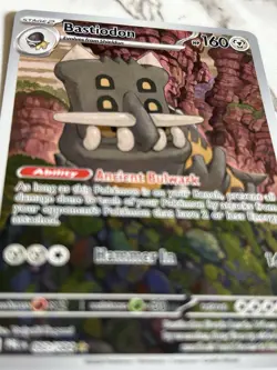 Bastiodon 093/084 Illustration Rare Holo English Pokemon TCG Pitch Black - Image 3