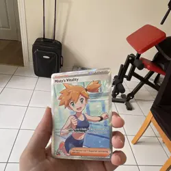 Pokemon TCG Misty's Vitality 111/084 Ultra Rare - Pitch Black - Image 2