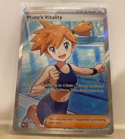 Pokemon TCG - Misty's Vitality 111/084 - Pitch Black - Ultra Rare - Image 1