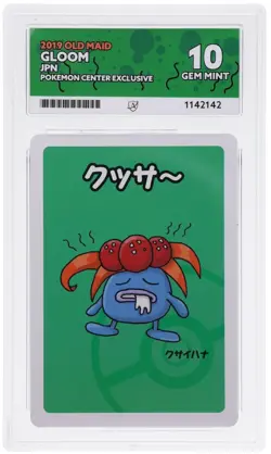 ACE 10 Gloom Old Maid Pokemon Center Exclusive Japanese Pokemon Card - Image 1