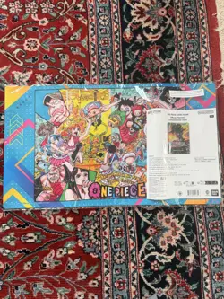 One Piece Card Game Official Playmat Limited Edition Vol. 5 With Promo Luffy - Image 1