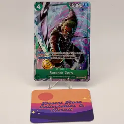 One Piece Roronoa Zoro OP13-037 Premium Card Collection Best Selection Vol 6 - Image 1