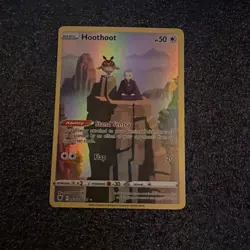 Hoothoot Ultra Rare Swsh10: Astral Radiance Trainer Gallery TG12/TG30 Holo Card - Image 1