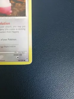 Pokemon Card Happiny 52/123 D&P Mysterious Treasures Uncommon - Image 5