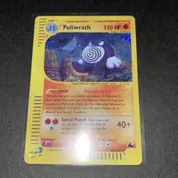 Pokemon Card E Poliwrath Nyorobon English Version JPN Anniversary Memorial Limit - Image 1