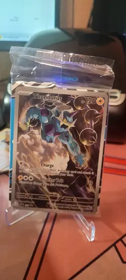 Pokemon TCG Thundurus | Black Bolt SVP 209 SVP209 Sealed - Image 1