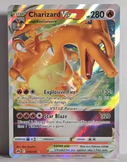 Charizard VSTAR 019/159 SWSH: Crown Zenith Ultra Rare Pokemon TCG Card NM - Image 1
