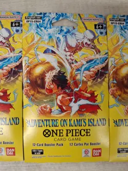 (5) Adventure on Kami's Island Booster Pack One Piece Card Game English - Image 3