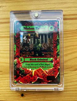 Tribal Order CCG Trading Card Melon Felon - Image 1