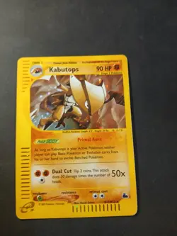 Kabutops 2003 Pokemon Card Skyridge Holo Rare H13/H32 ENG E-Series - Image 1