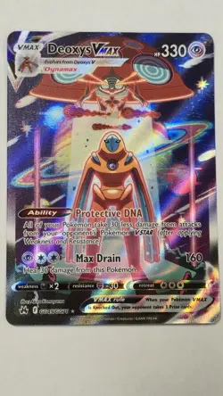 Pokemon Card - Deoxys VMAX TCG GG45/GG70 Crown Zenith Galarian Gallery - M/NM - Image 1